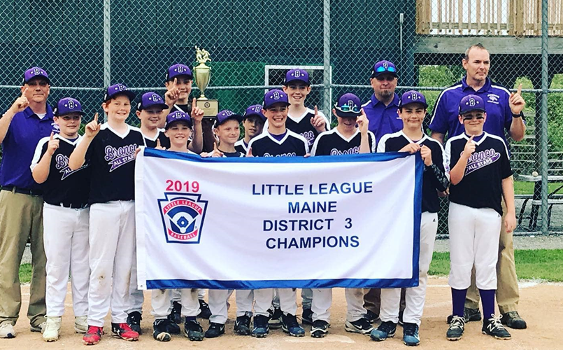 Bronco Little League 2019 District 3 Champions